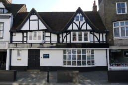 Grade II listed restaurant premises in Canterbury on St Dunstans Street